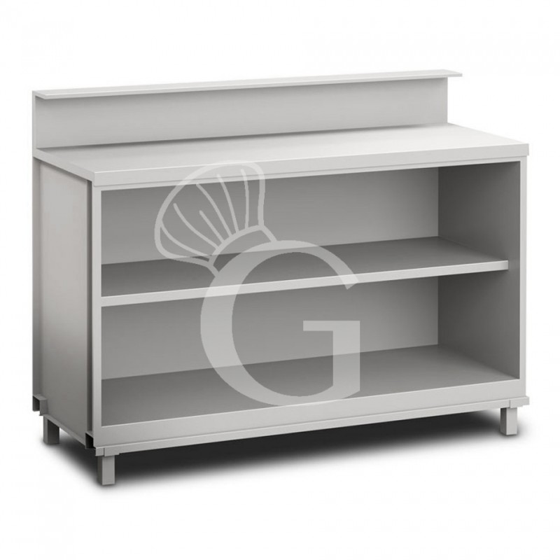 Thekenmodul / Neutralelement / Thekenschrank, offen, B 1500 mm x T 670 mm x H 935 mm