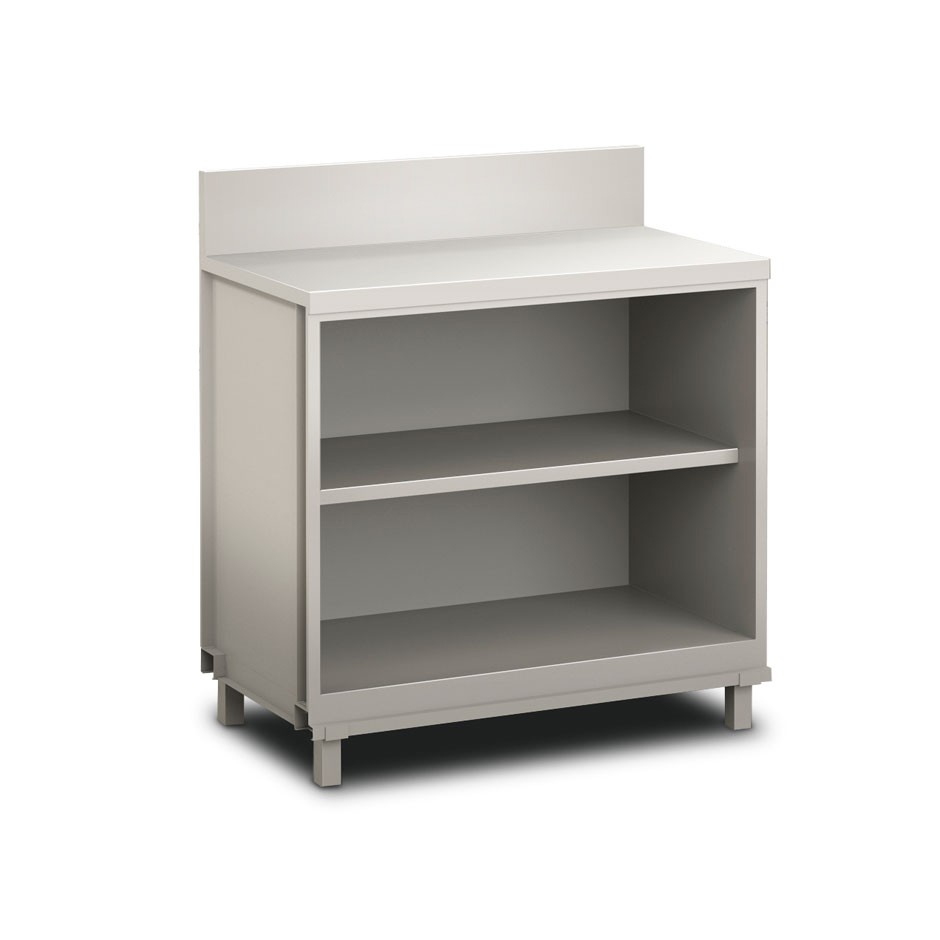 Thekenmodul / Neutralelement / Thekenschrank, offen, B 1000 mm x T 550 mm x H 935 mm