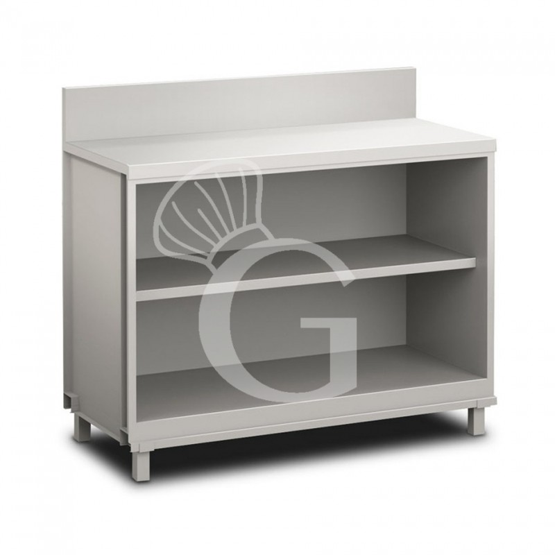 Thekenmodul / Neutralelement / Thekenschrank, offen, B 1250 mm x T 670 mm x H 935 mm