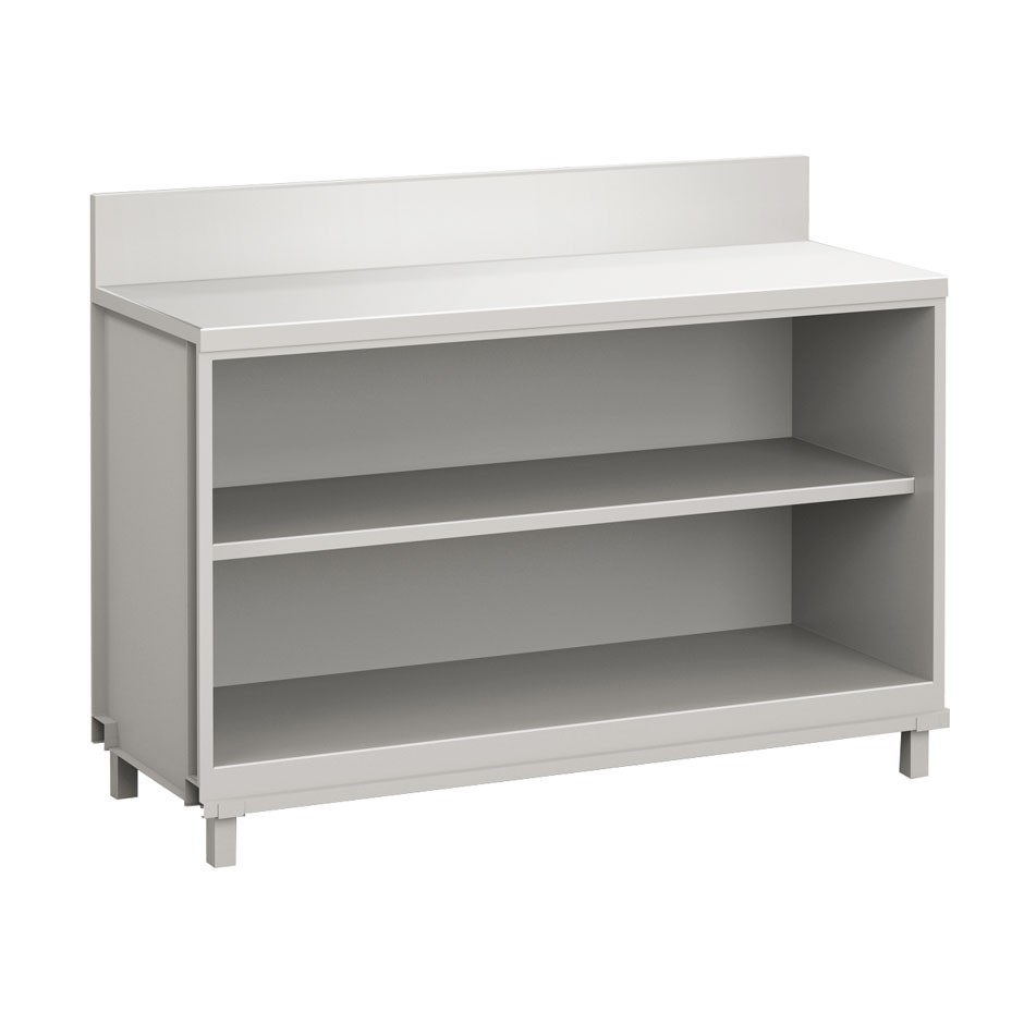 Thekenmodul / Neutralelement / Thekenschrank, offen, B 1500 mm x T 670 mm x H 935 mm