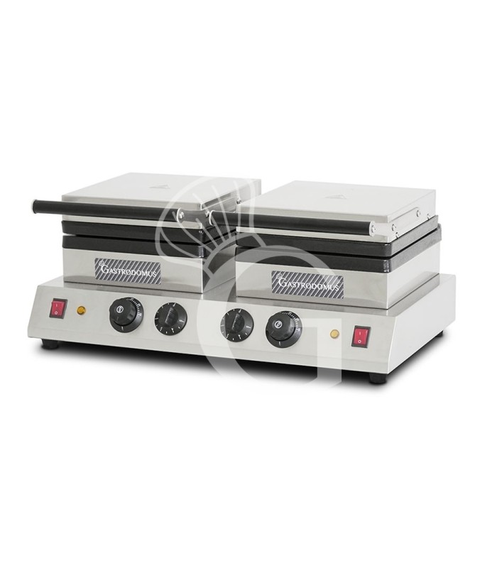 Waffeleisen, doppelt, 2Kwx2Kw,  B 600 mm x T 450 mm x H 250 mm