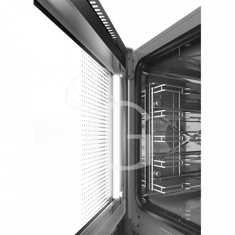 Heißluftdämpfer, elektrisch, Touchscreen, Luftbefeuchter, für 10 GN1/1 oder 600x400 mm Bleche, automatisches Reinigungssystem