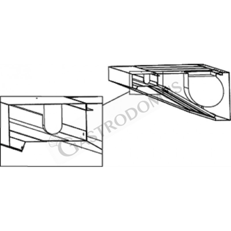 LED-Einbauleuchte, 2 x 0,36 kW, Länge 2 X 1200 mm LED-Einbauleuchte, 2 x 0,36 kW, Länge 2 X 1200 mm
