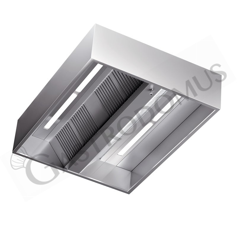 Deckenhaube ohne Motor, B 2200 mm x T 2200 mm x H 450 mm