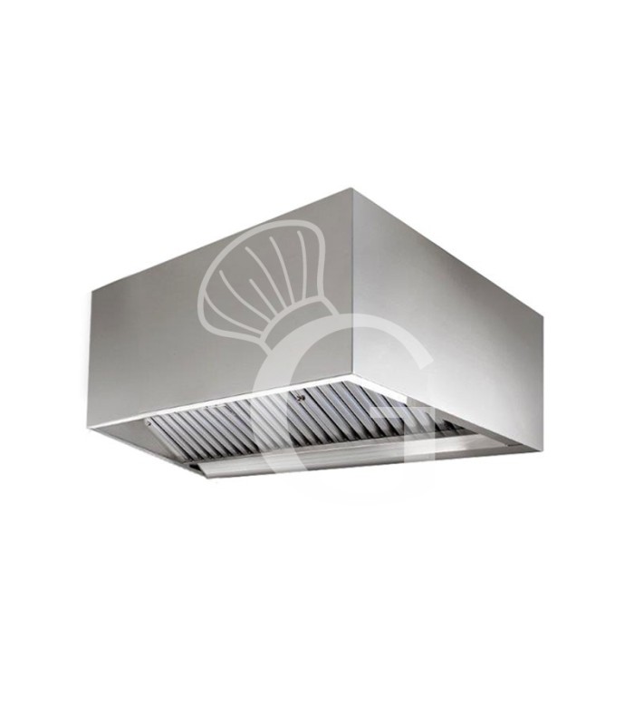 Kastenhaube mit Motor, B 2000 mm x T 1100 mm x H 450 mm