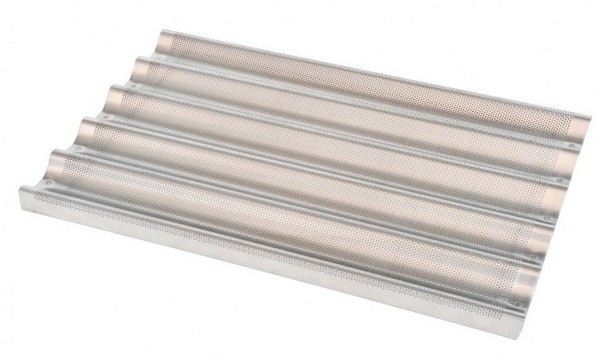 Baguetteblech, 4 Mulden