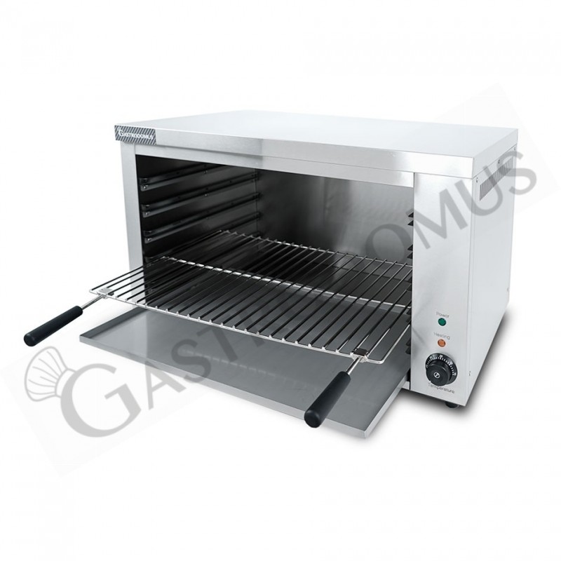 Einphasiger Salamander mit einer Leistung von 4000 W - B 780 mm x T 460 mm x H 470 mm