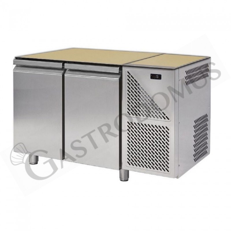 Kühltisch ohne Platte mit 2 Türen, Tiefe 700 mm 0°C/10°C