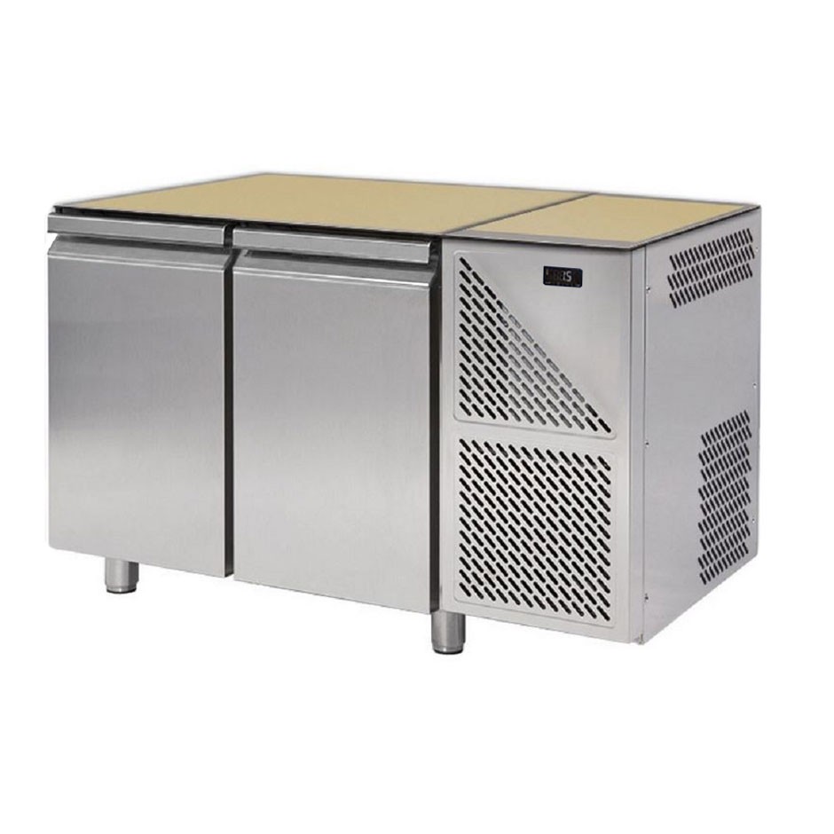 Kühltisch ohne Platte mit 2 Türen, Tiefe 700 mm 0°C/10°C