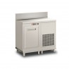 Barkühltisch mit eingebautem Motor, Temperatur -16°C/-18°C, B 1044 mm x T 550 mm x H 920 mm