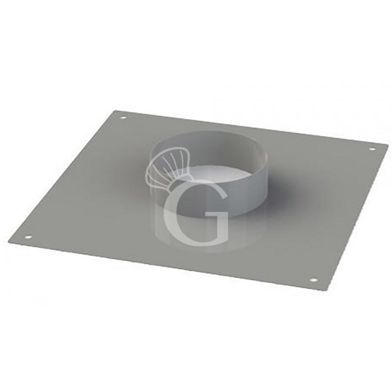 Bundkragen mit Platte für Rauchabzüge, Ø 250 mm
