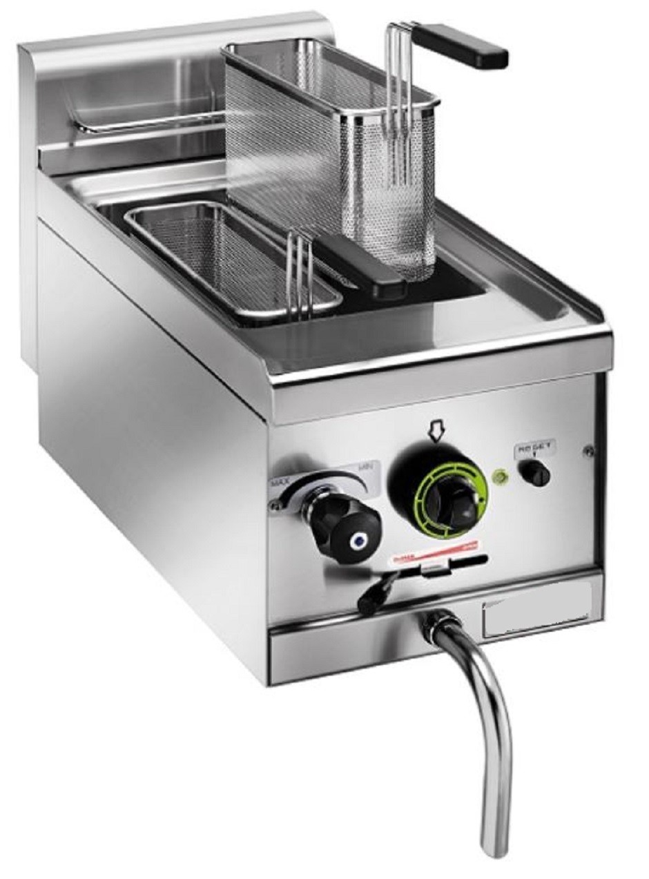 Elektro-Nudelkocher, Tischgerät, 1 Becken (11 Liter), B 330 mm x T 600 mm x H 410 mm, 3500 Watt