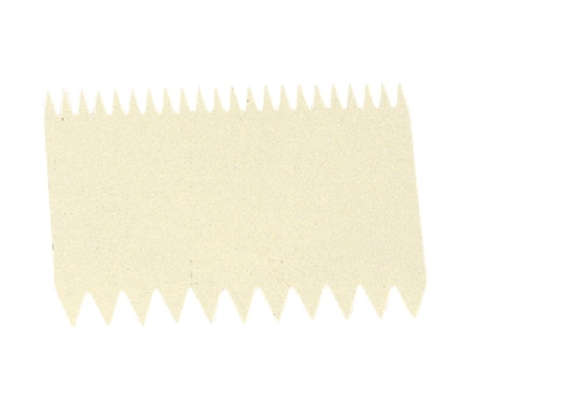 Teig- und Dekorschaber aus Polypropylen  B 110 mm x H 125 mm