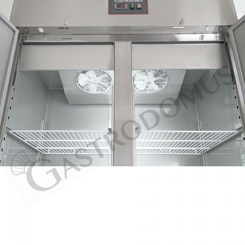 Tiefkühlschrank (1040 L), Umluftkühlung, -18°C/-22°C, 2 Türen, Energieklasse D