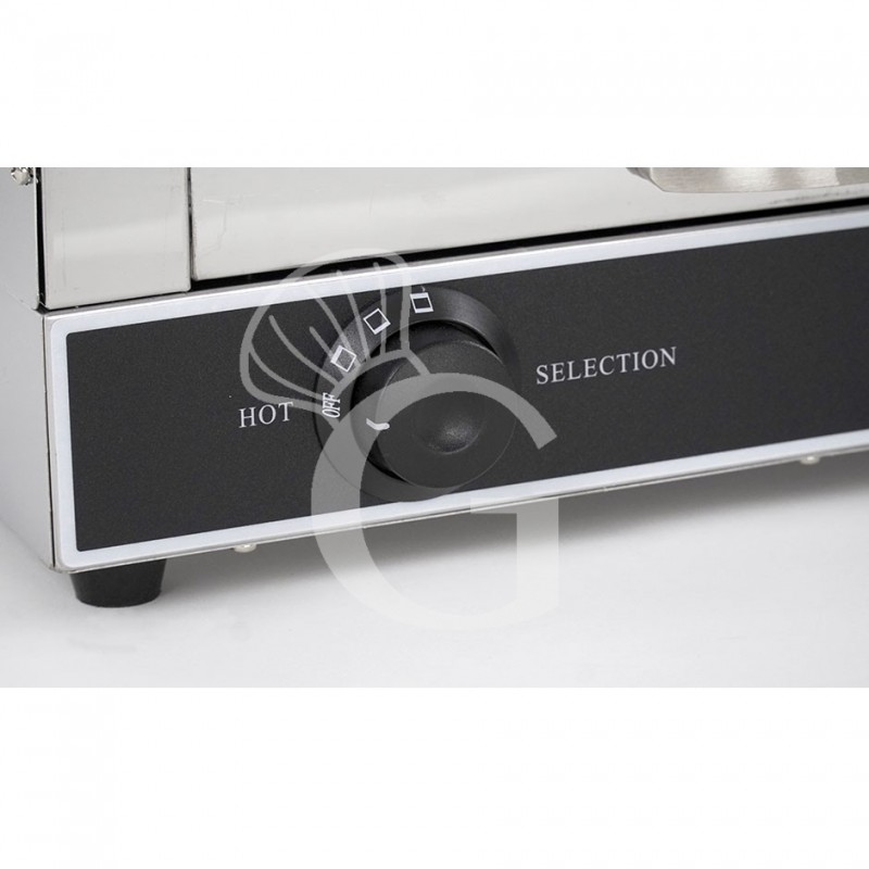 Professioneller Einphasen-Toaster, L 400 mm x P 300 mm x H 290 mm, 1700 W Leistung mit 3 Zangen und Zeitschaltuhr