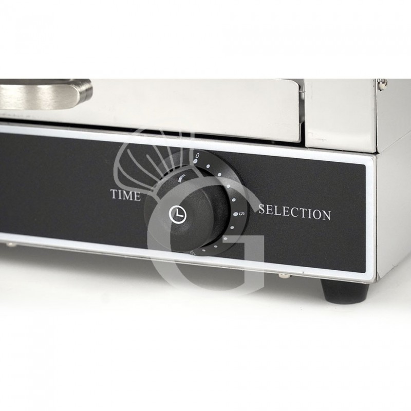 Professioneller Einphasen-Toaster, L 400 mm x P 300 mm x H 290 mm, 1700 W Leistung mit 3 Zangen und Zeitschaltuhr