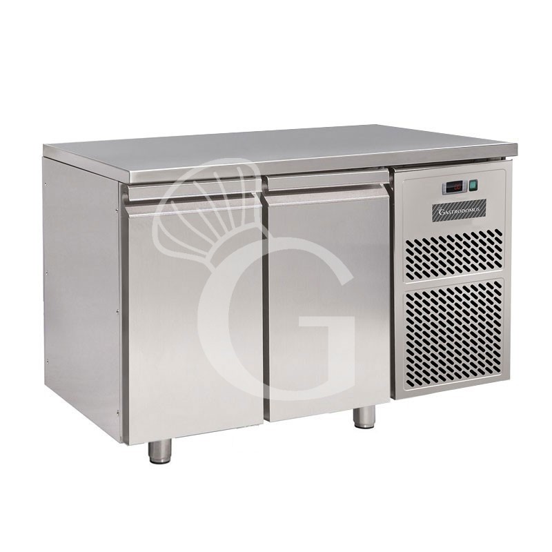 Kühltisch, 2 Türen, Tiefe 600 mm, Temperatur 0°C/+10°C, Energieklasse C