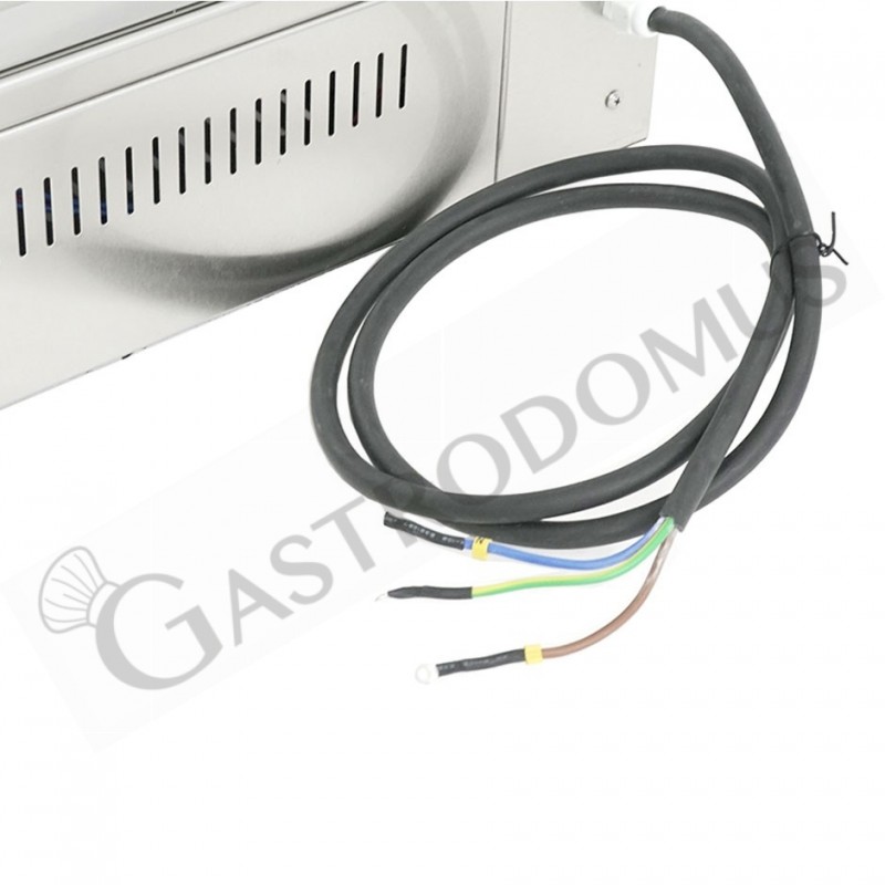 Pita Ofen / Gastro Salamander Grill, einphasig, höhenverstellbare Heizkörper, B 600 mm x T 520 mm x H 350 mm, 4000 W