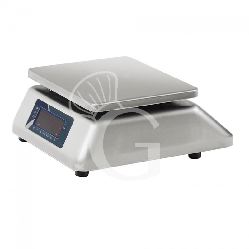 Kontrollwaage, Tragkraft: 3 kg, beidseitiges Display, Präzision auf bis zu 0,2 g, B 290 mm x T 240 mm x H 110 mm