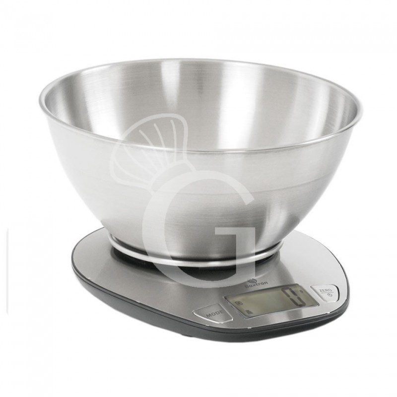 Küchenwaage, Tragkraft: 5 kg, Wiegeschüssel Ø 115 mm