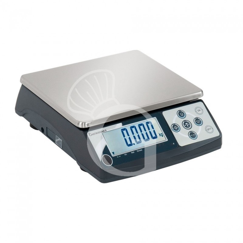 Kontrollwaage / Präzisionswaage, aus ABS, LCD-Display, Tragkraft: 1,5 kg, Präzision auf bis zu 0,1 g, B 245 x T 310 x H 95 mm