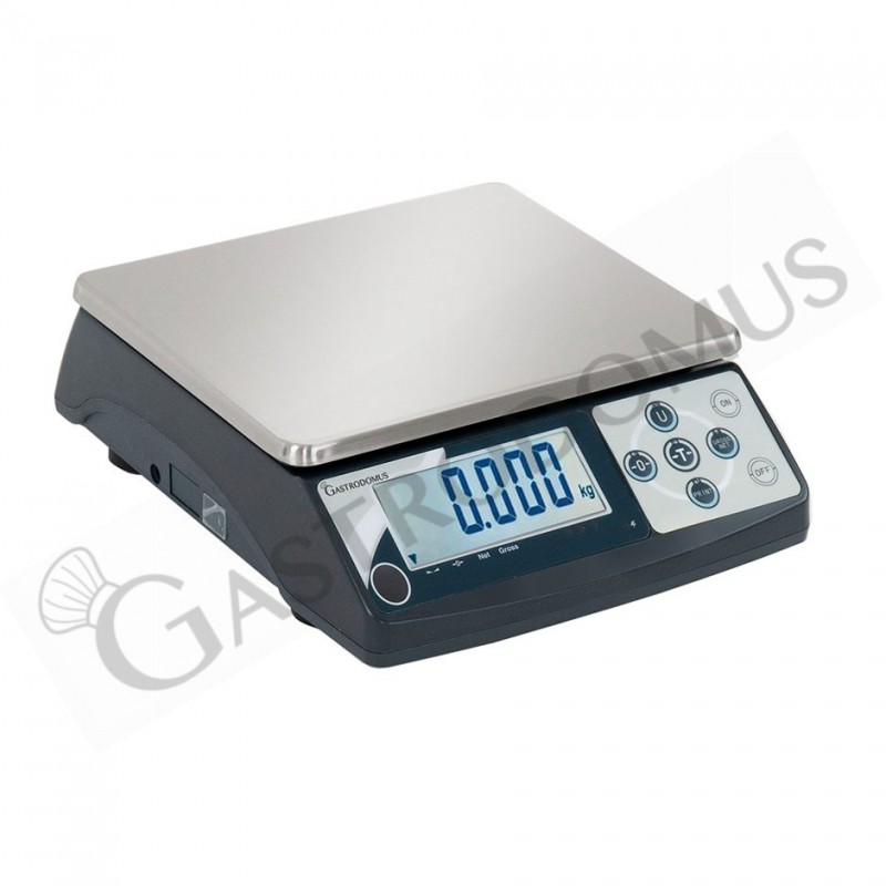 Kontrollwaage / Präzisionswaage, aus ABS, Tragkraft: 0,6 kg, Präzision auf bis zu 0,1 g, B 245 mm x T 310 mm x H 95 mm