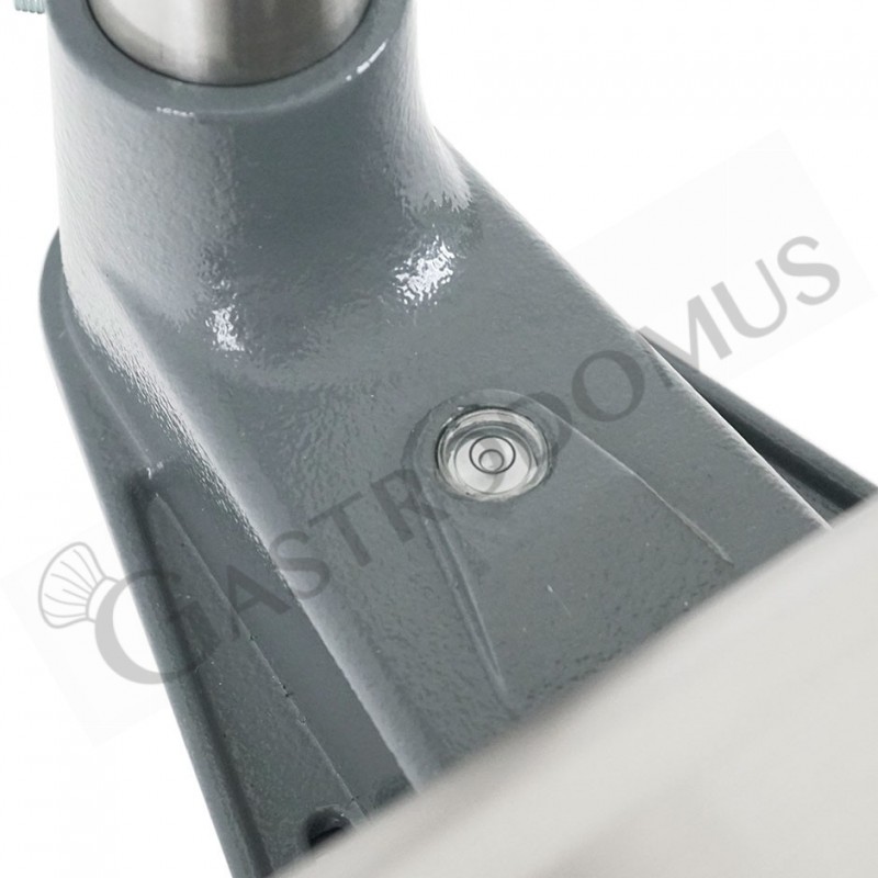Plattformwaage mit Hochanzeige, einzellig, Tragkraft 6 kg, Präzision auf bis 0,5 g, B 360 mm x T 320 mm x H 600 mm
