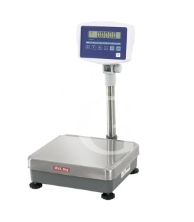 Industriewaage / Plattformwaage, Hochanzeige, einzellig, Tragkraft 60 kg, Präzision auf bis 5 g, B 360 x T 320 x H 600 mm