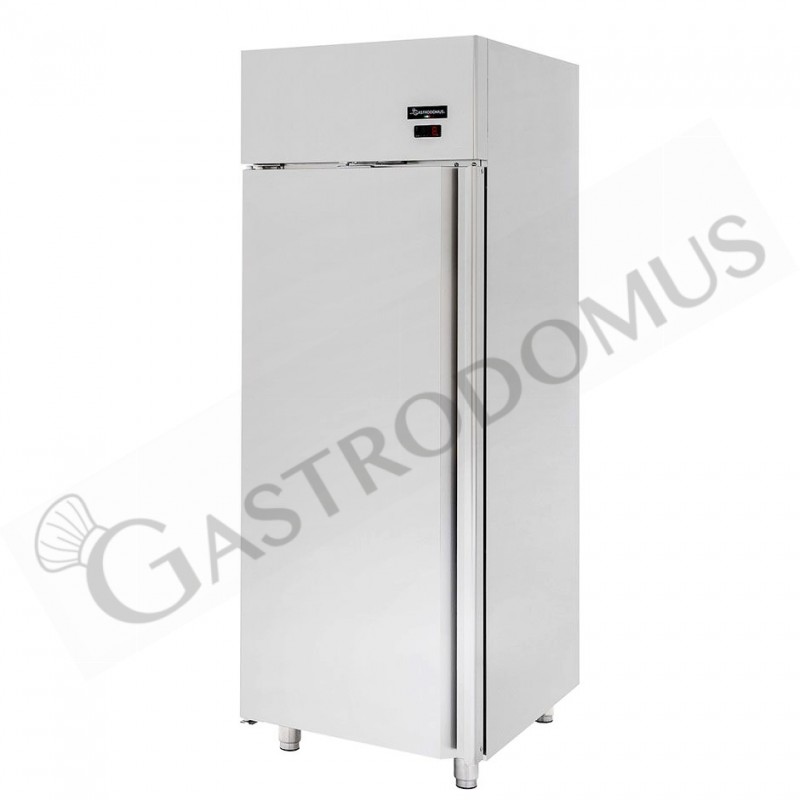Kühlschrank (700 Liter), Edelstahl, Umluftkühlung, Temperatur -2°C /+10°C, Energieklasse G