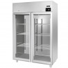Kühlschrank (1400 Liter), Umluftkühlung, 2 Glastüren, Temperatur -2°C /+10°C, Energieklasse C