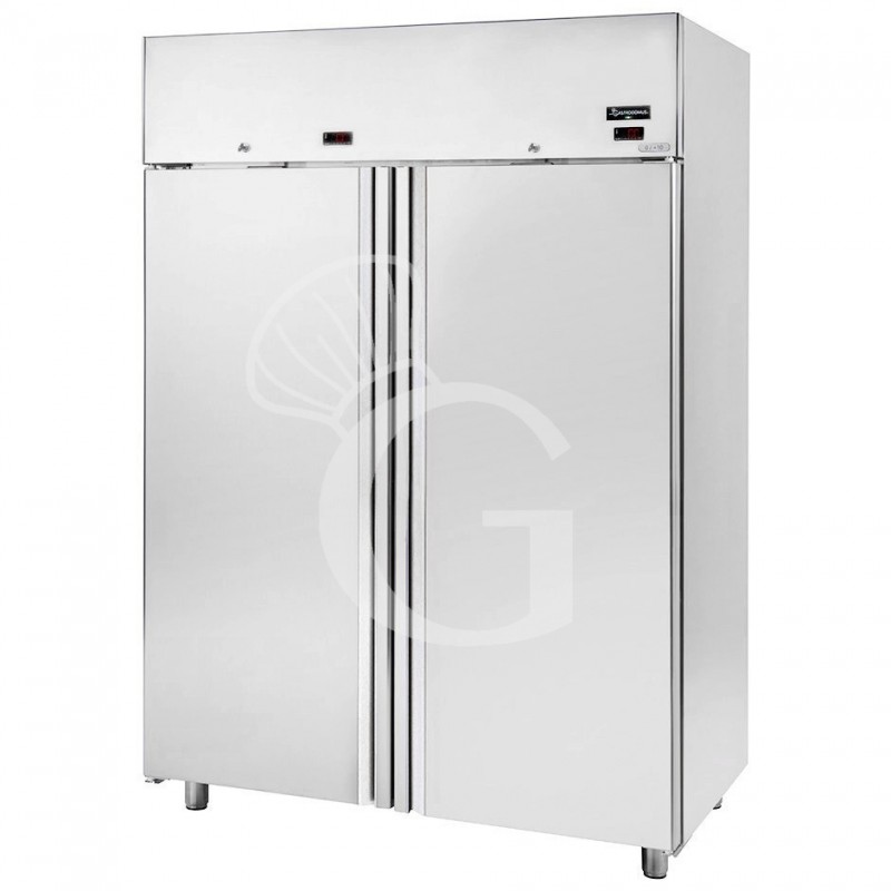 Kombinierter Tiefkühlschrank BT + BT (1400 Liter), Umluftkühlung, 2-türig, doppelte Temperatur -18°C/-22°C, externer Motor