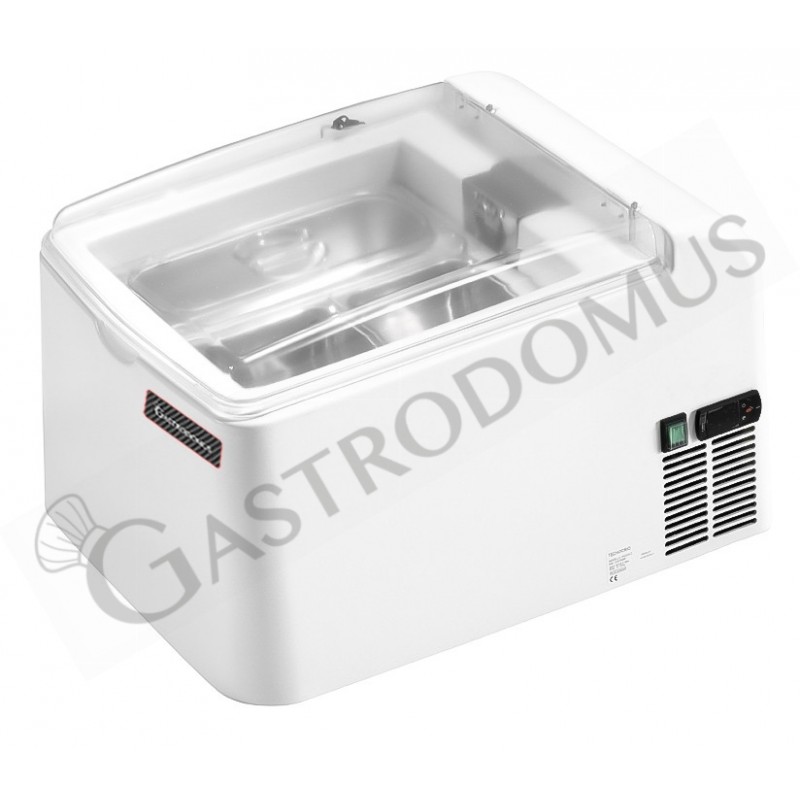 Tisch Eisvitrine, 0/-22°C, B 505 mm x T 680 mm x H 400 mm