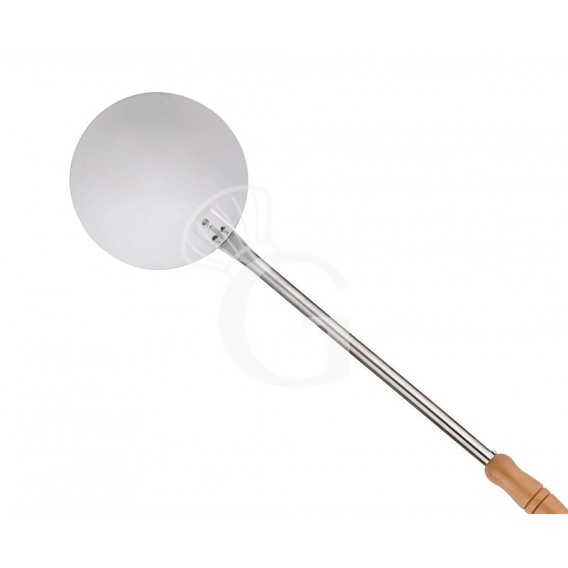 Pizzaschaufel,  Edelstahl, rund, Ø 330 mm, H 1700 mm