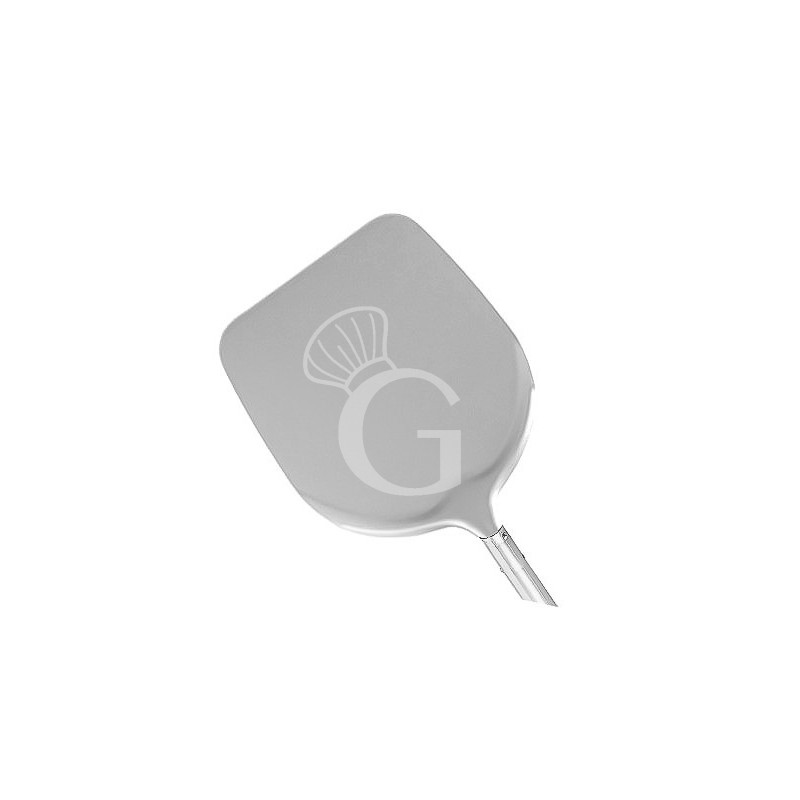 Pizzaschaufel "Orchidea", Aluminium, mit verstärktem Edelstahlstiel, Ø 330 mm, H 1700 mm