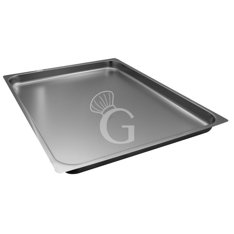 GN Behälter 2/1, Edelstahl, 60 Liter, B 650 mm x T 530 mm x H 200 mm