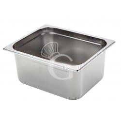 Schüssel aus Edelstahl GN1/2 B 325 mm x T 265 mm x H 100 9,9 L