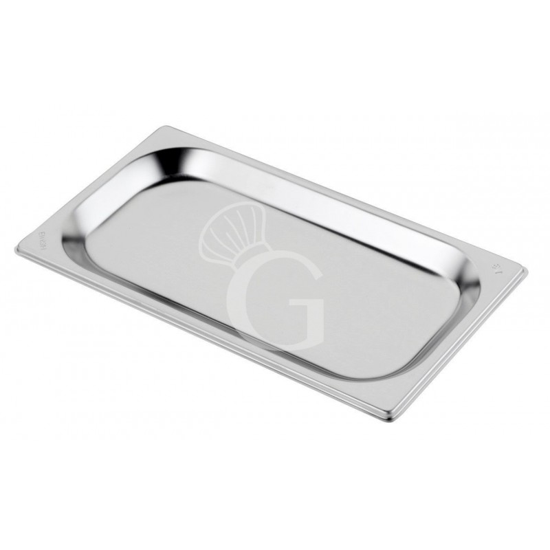 GN Behälter 1/3, Edelstahl, B 325 mm x T 175 mm x H 20 mm, 0,7 Liter