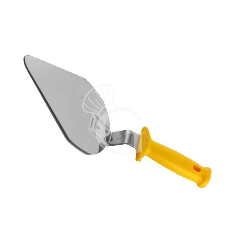 Pizzaheber, dreieckig, Edelstahl, Klinge 120x250 mm