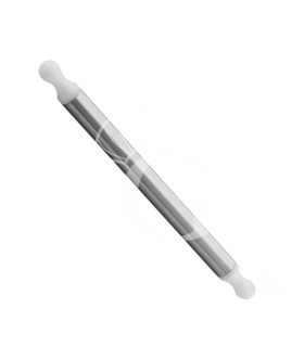 Teigroller, Edelstahl, Ø 30 mm, Länge 380 mm