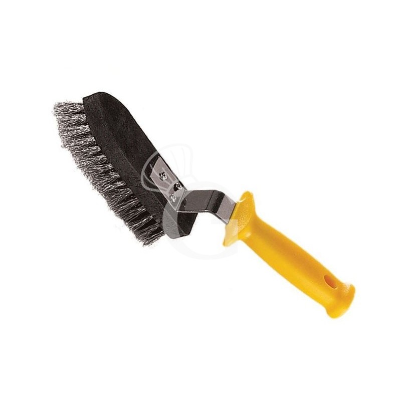 Edelstahlbürste für Grillgitter und Platten, B 60 mm X T 280 mm X H 130 mm