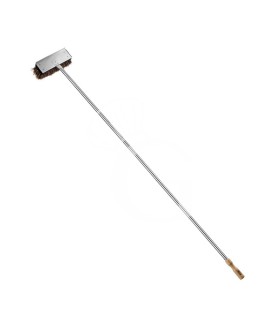 Pizzaofenbürste für Elektro-Pizzaofen, Naturfaser, B 220 mm x T 80 mm x H 1700 mm