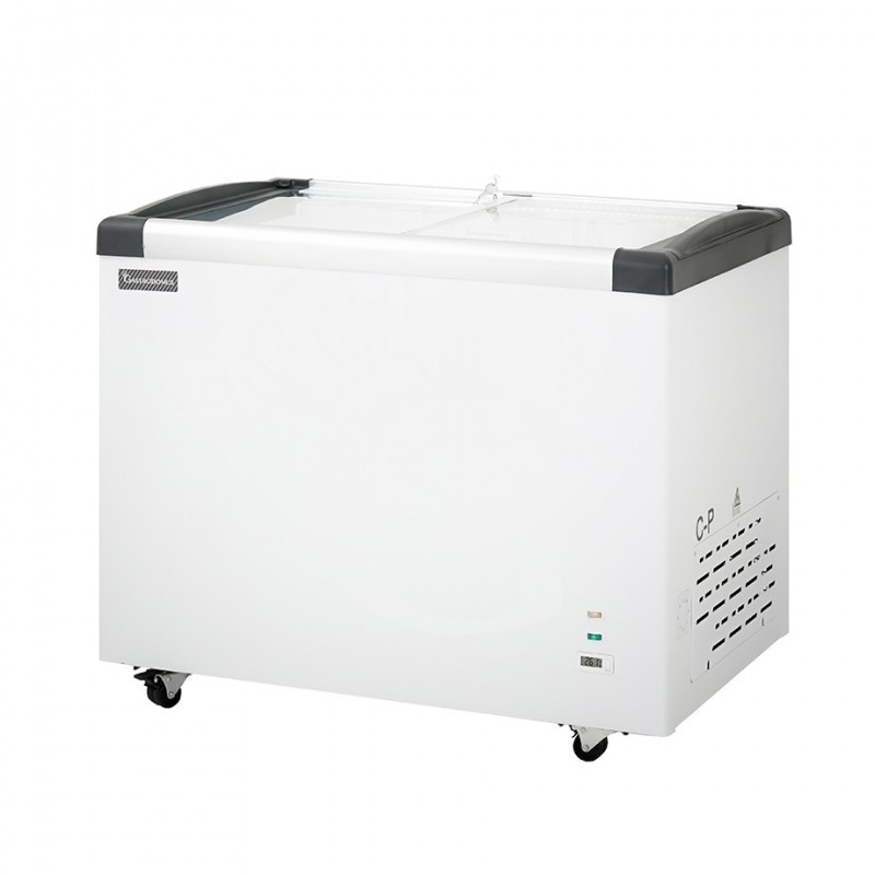 Tiefkühltruhe (273 L), statisch, Glasdeckel, -18°/-25°C, Energieklasse C