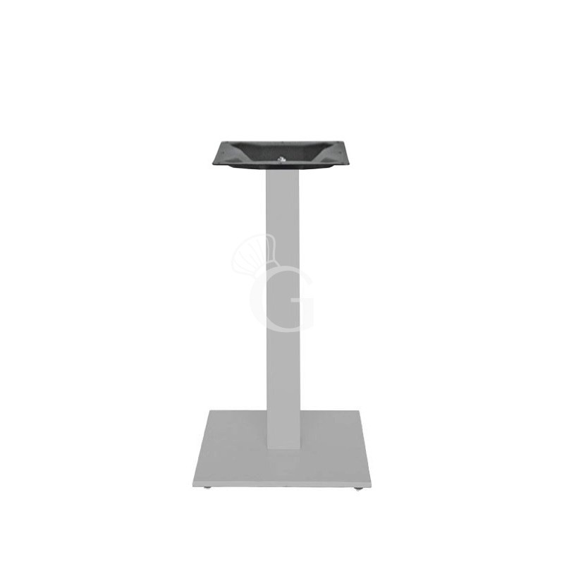 Tischgestell, lackiertes Gusseisen, 550 x 550 mm, H 720 mm