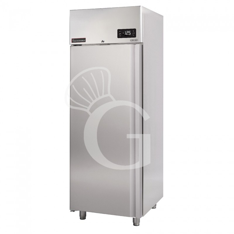 Kühlschrank (700 Liter), Edelstahl, Umluftkühlung, mit Wechselrichter, Temperatur -2°C /+10°C, Energieklasse A Kühlschrank (700 Liter), Edelstahl, Umluftkühlung, mit Wechselrichter, Temperatur -2°C /+10°C, Energieklasse A