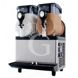 Ice-Slush-Maschine, Sorbets und Granitas, 2 Behälter, 5 L+ 5 L, 560 W