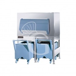 Eisvorratsbehälter, Fassungsvermögen 602 kg + 218 kg