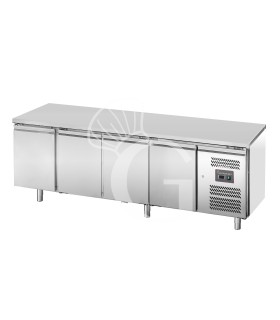 copy of Tavolo refrigerato - 2 porte - alzatina - Prof. 600 -2°C/+8°C - tropicalizzato