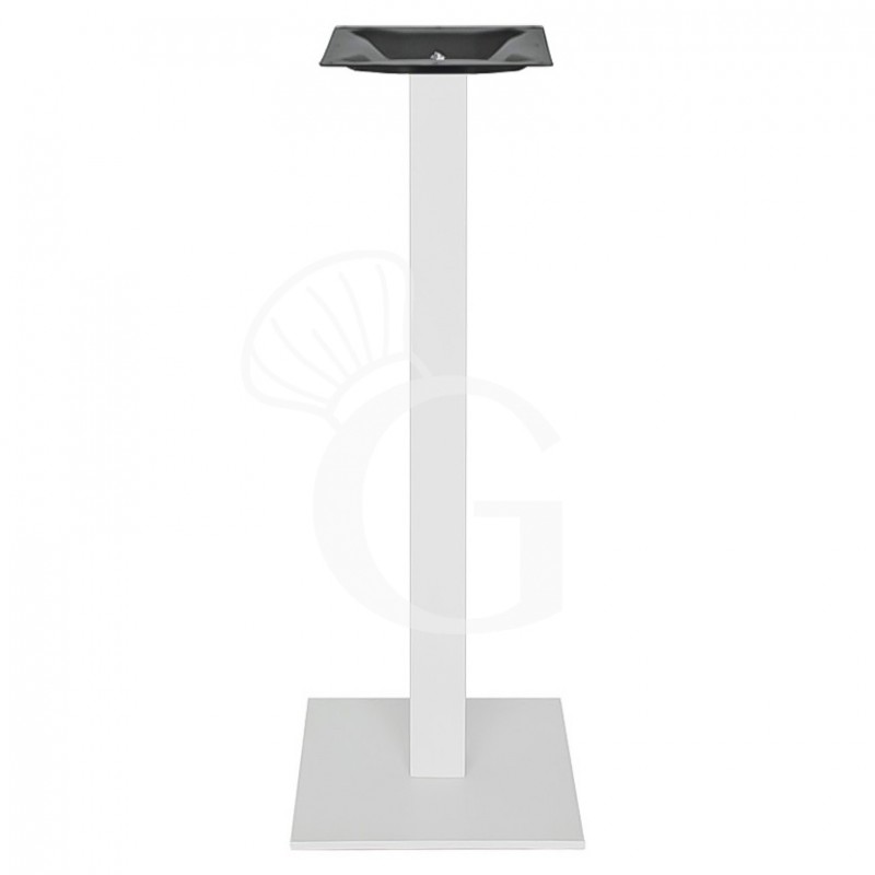 Tischgestell, lackiertes Gusseisen, 400 x 400 mm, H 1080 mm