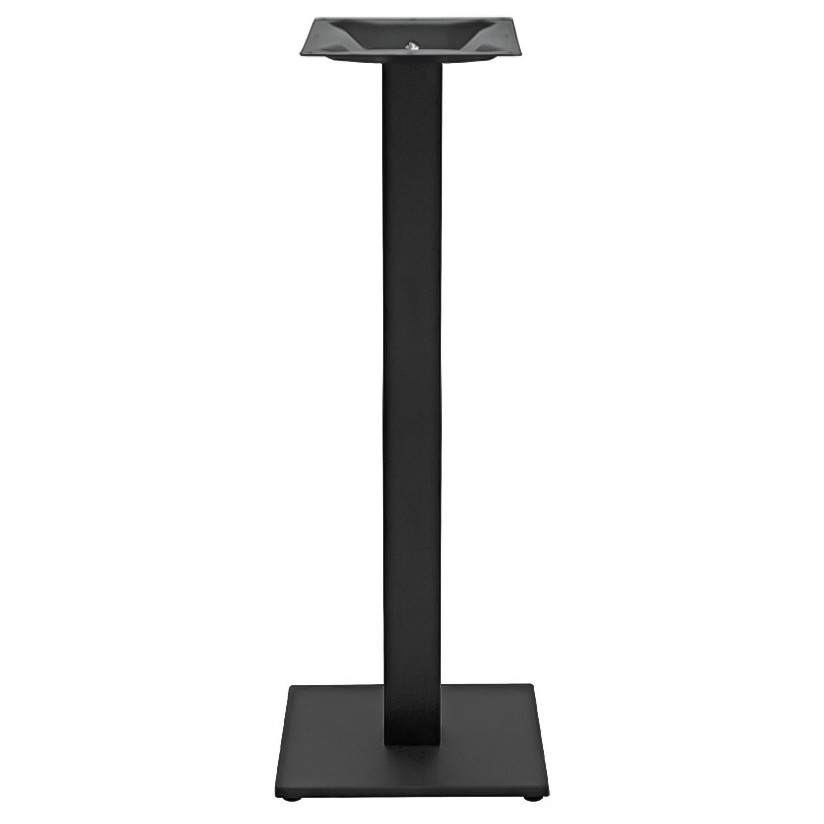 Tischgestell, lackiertes Gusseisen, 400 x 400 mm, H 1080 mm