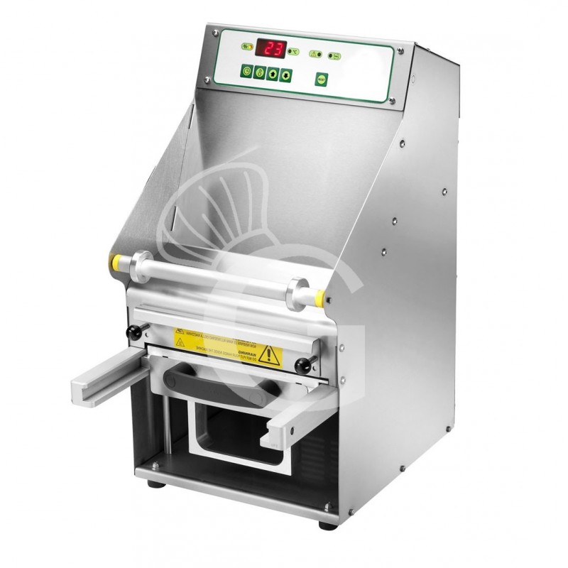 Thermoversiegelungsgerät, Edelstahl, automatische Versiegelung, Rollenbreite 295 mm, B 295 mm x T 450 mm x H 550 mm, 0,75 kW